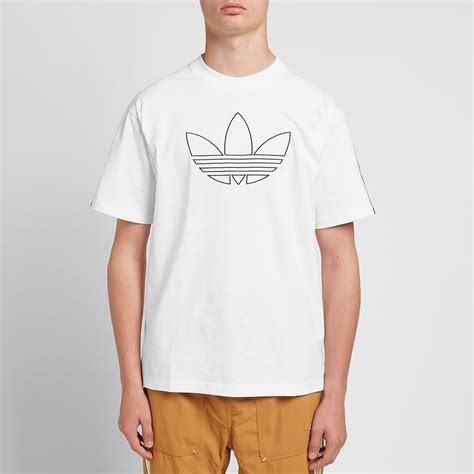 outline trf adidas weiß|Trefoil · T .